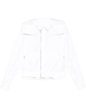 Sacai Chaqueta Con Capucha - Blanco