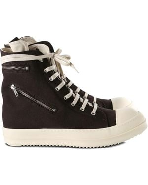 Rick Owens Cargo High-Top Sneakers - Black