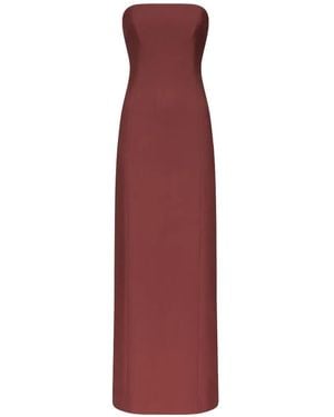 Loulou de Saison Shilo Bustier Maxi Dress - Purple
