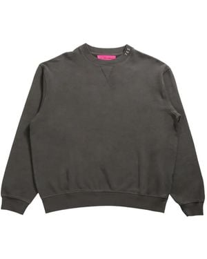 The Elder Statesman Cotton-Cashmere Sweater - Gray