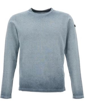 Rrd Ribbed Detail Jumper - Blue