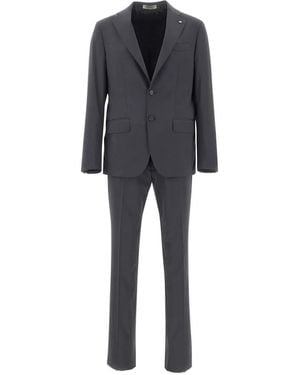 Corneliani Single-Breasted Two-Button Suit - Gray