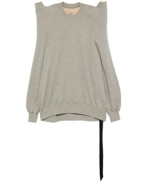 Rick Owens Sweatshirt Aus Baumwollgemisch - Grau