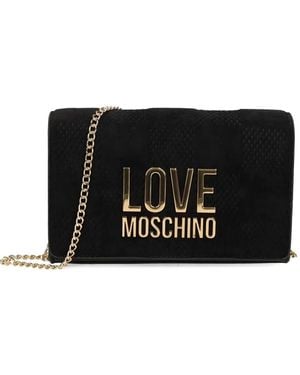 Love Moschino Chain Satchel - Black