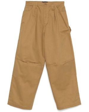 Simone Rocha Pantaloni A Gamba Ampia - Neutro