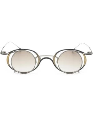 Rigards Geometric-Frame Glasses - White
