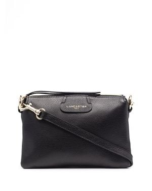 Lancaster Schultertasche Mit Logo-Print - Schwarz