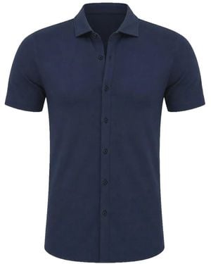 Patrick Assaraf Camisa Con Botones - Azul