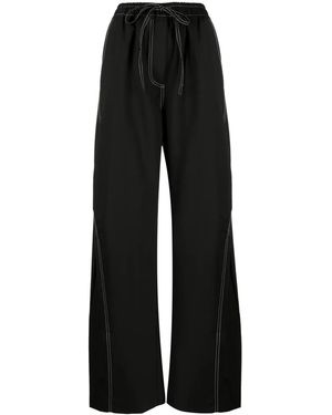 Rejina Pyo Una Wide-Leg Trousers - Black