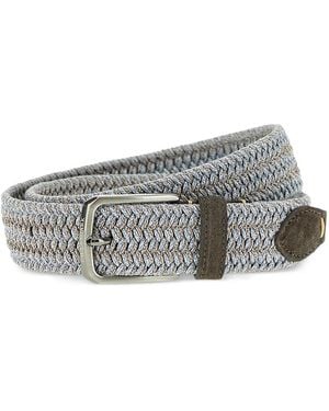 Paul & Shark Ceinture Tressée Élastique - Grey