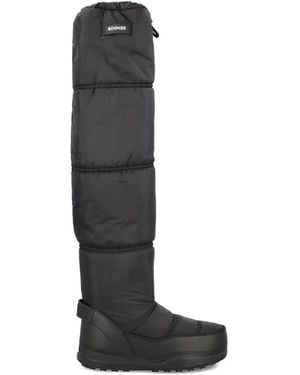 Bogner Quilted Over-The-Knee Boots - Black