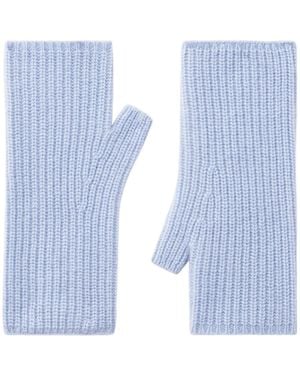 Pringle of Scotland Cashmere Gloves - Blue