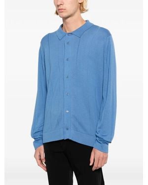 John Smedley Floyd Shirt - Blue