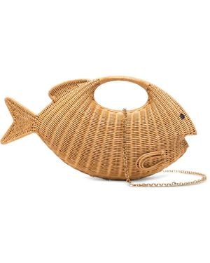 Serpui Bolso shopper Daniel Fish - Marrón