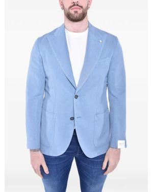 L.B.M. 1911 Single-Breasted Blazer - Blue