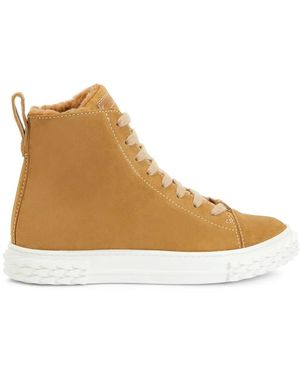 Giuseppe Zanotti Ecoblabber High-Top Trainers - Brown
