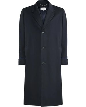 Maison Margiela ボタン コート - ブルー