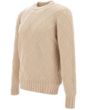 FILIPPO DE LAURENTIIS Jersey con cuello redondo - Neutro