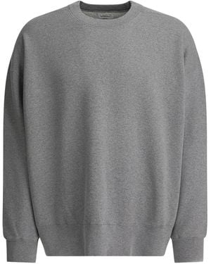 Beams Plus Holly Crew-Neck Cotton Sweatshirt - Grey