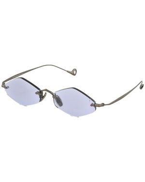 Eyepetizer Dunmore Geometric-Frame Sunglasses - White