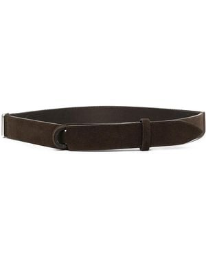 Orciani Buckle-Fastening Leather Belt - Brown
