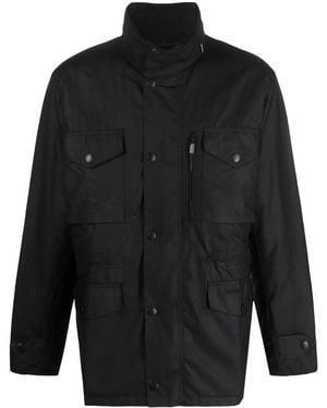 Barbour Sapper Wax-Finish Jacket - Black
