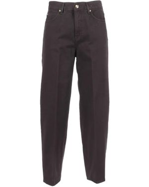 Briglia 1949 Embroidered-Pocket Trousers - Blue