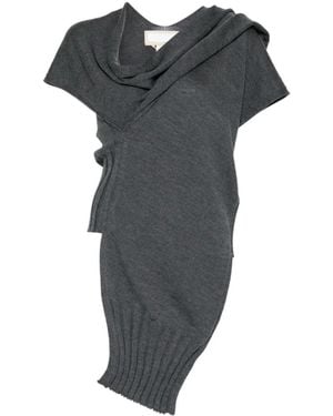 Litkovskaya Layered V-Neck Top - Black