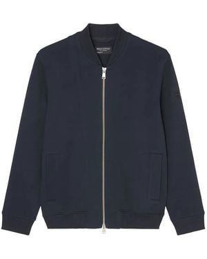 Marc O' Polo Zip-Up Bomber Jacket - Blue