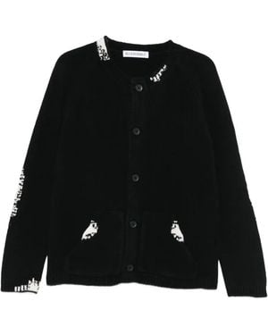 Bluemarble Klassischer Cardigan - Schwarz