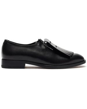 SCAROSSO Ester Oxford Shoes - Black