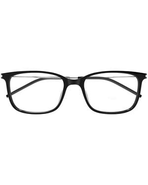 Saint Laurent Sl 956 Rectangle-Frame Glasses - Black