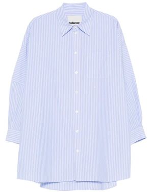 Bellerose Striped Shirt - White