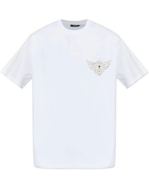 Balmain T-Shirt À Ornements - White