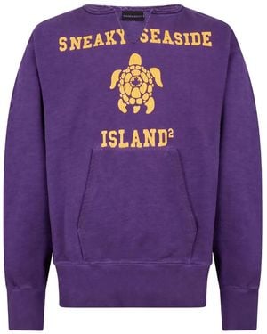 DSquared² クルーネック セーター - ブルー