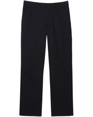 Lacoste Pantaloni Con Ricamo - Blu