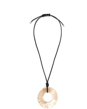 Cult Gaia Ren Pendant Necklace - Metallic