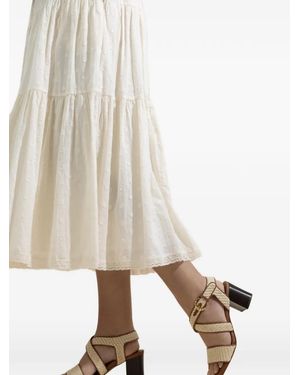 Ulla Johnson Evona Woven Sandals - Natural