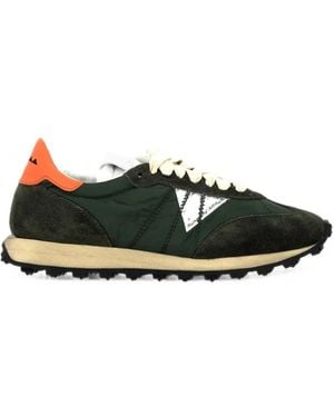 RUN OF Audax Panelled Trainers - Green