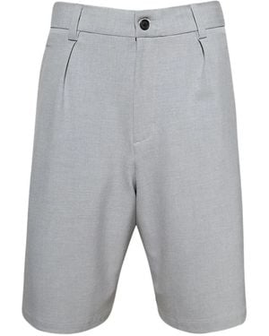 NAHMIAS Pleated Shorts - Grey