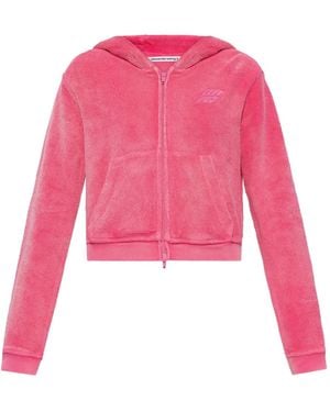 Alexander Wang フーデッド トップ - ピンク