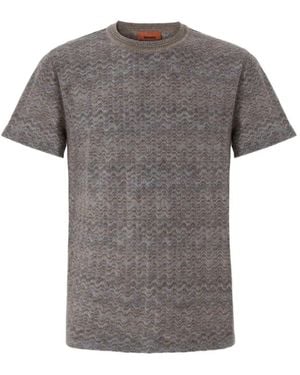 Missoni Crew-Neck T-Shirt - Grey