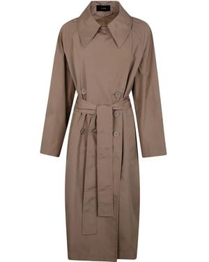 JOSEPH Light Chiswick Trench Coat - Brown