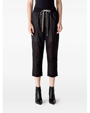 Rick Owens Astaires Drawstring Pants - Black