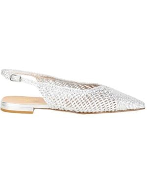 Status Intreccio Slingback Mules - White