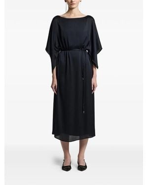 Peserico Aurea Midi Dress - Black