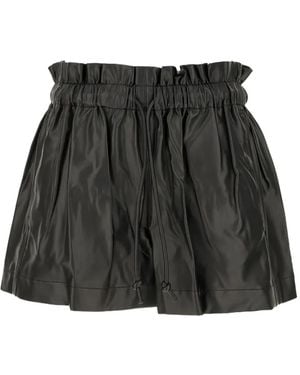 Isabel Marant Drawstring-Waistband Shorts - Black