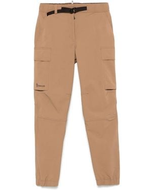 Moncler Cargohose Mit Logo-Patch - Natur