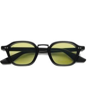 AKILA Geometric Iris Sunglasses - Green