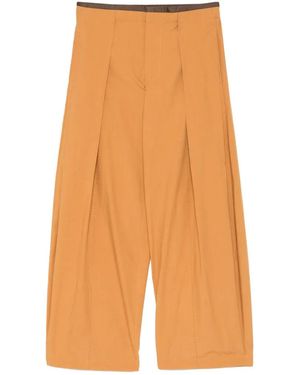 CROQUIS Hose Mit Bundfalten - Orange